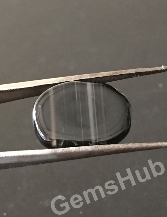 Natural Certified Sulemani Black Hakik Stone, 7.45